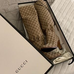 NEVER WORN Gucci Over the Knee Boots